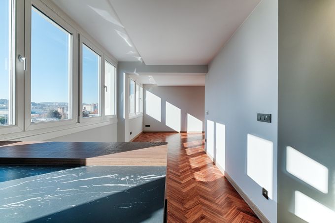 Reforma de piso en el Barrio de las Flores