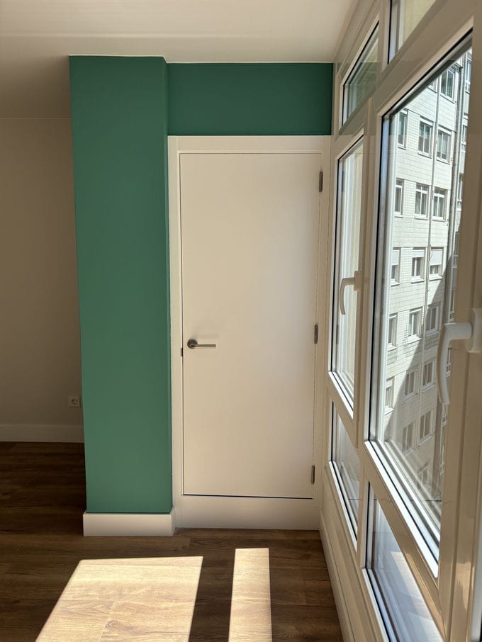 Reforma de piso en Almirante Eulate